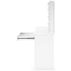 Masa de toaleta Halmar Hollywood LED (White) Thumb