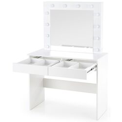 Masa de toaleta Halmar Hollywood LED (White) Thumb