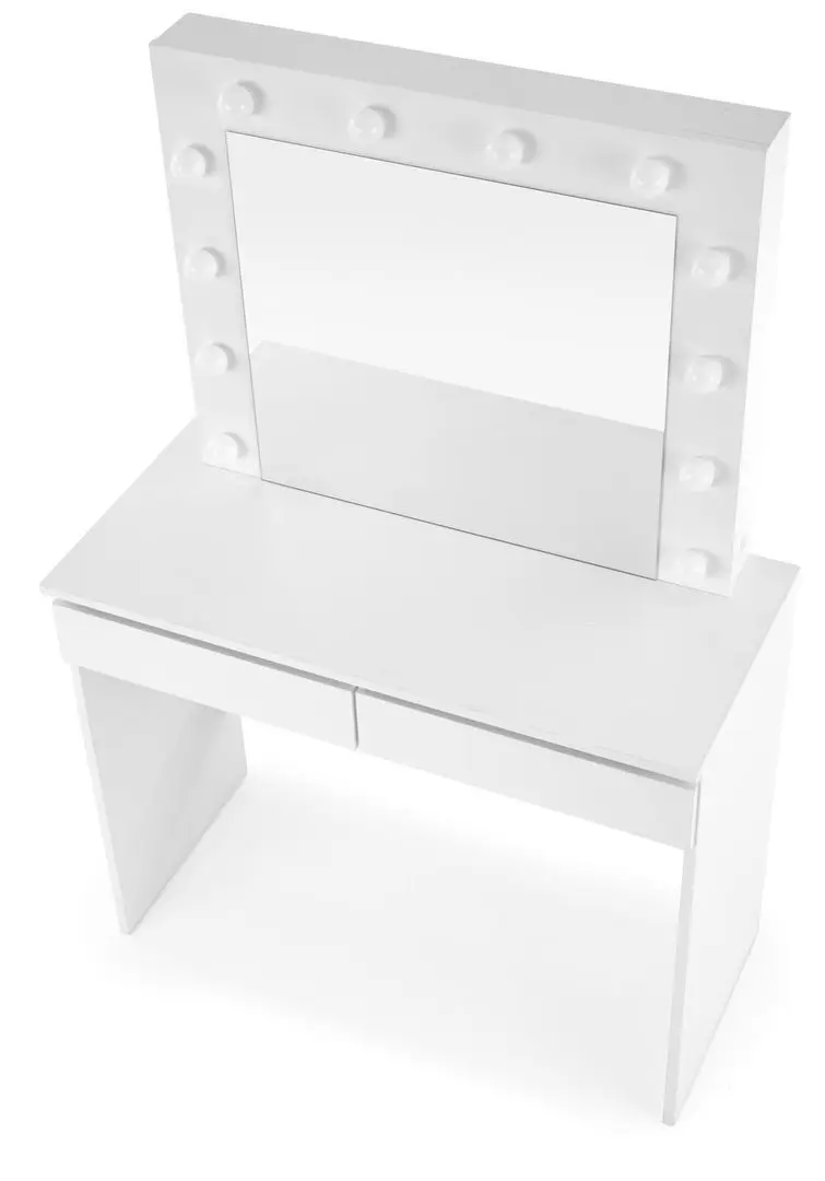 Masa de toaleta Halmar Hollywood LED (White)