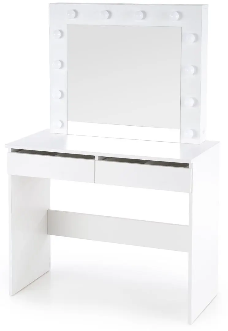 Masa de toaleta Halmar Hollywood LED (White)