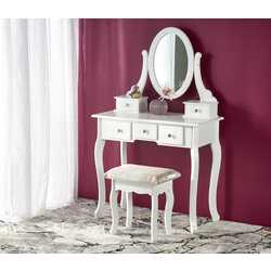 Masa de toaleta Halmar Sara (White Matt) Thumb