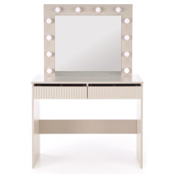 Masa de toaleta cu iluminare Halmar Hollywood 2 (Cashmere) Thumb