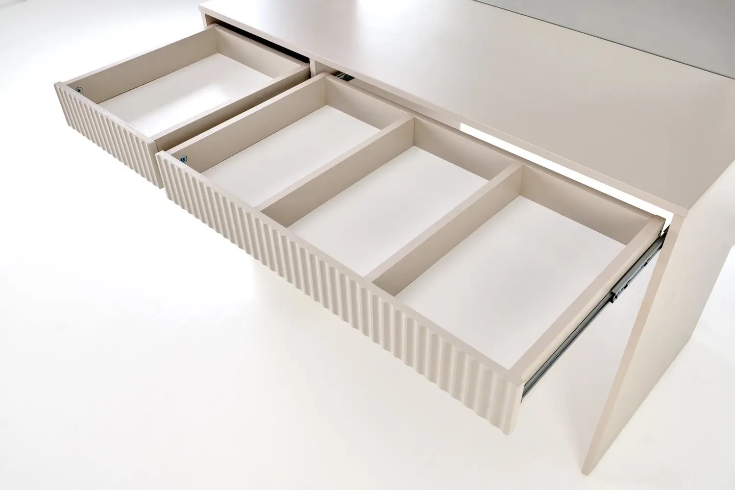 Masa de toaleta cu iluminare Halmar Hollywood 2 XL (Cashmere)