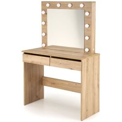 Masa de toaleta cu iluminare Halmar Hollywood (Artisan Oak) Thumb