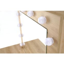 Masa de toaleta cu iluminare Halmar Hollywood (Artisan Oak) Thumb