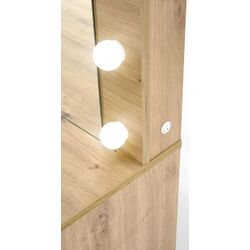 Masa de toaleta cu iluminare Halmar Hollywood XL (Artisan Oak) Thumb