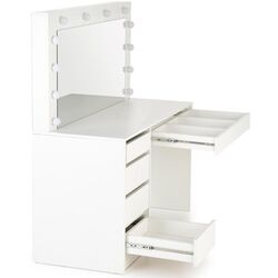 Туалетный столик с подсветкой Halmar Hollywood XL (White) Thumb