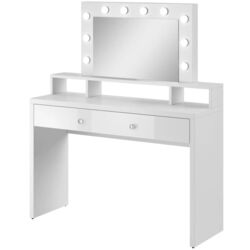 Masa de toaleta Helvetia Aria №49 (White/White Gloss)