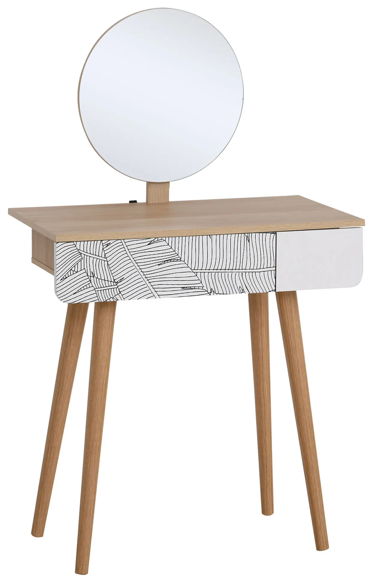 Туалетный столик Homcom 831-303 (White/Oak) - 2