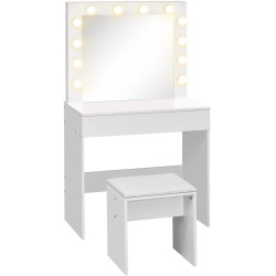 Туалетный столик Homcom 831-316 (White) Thumb