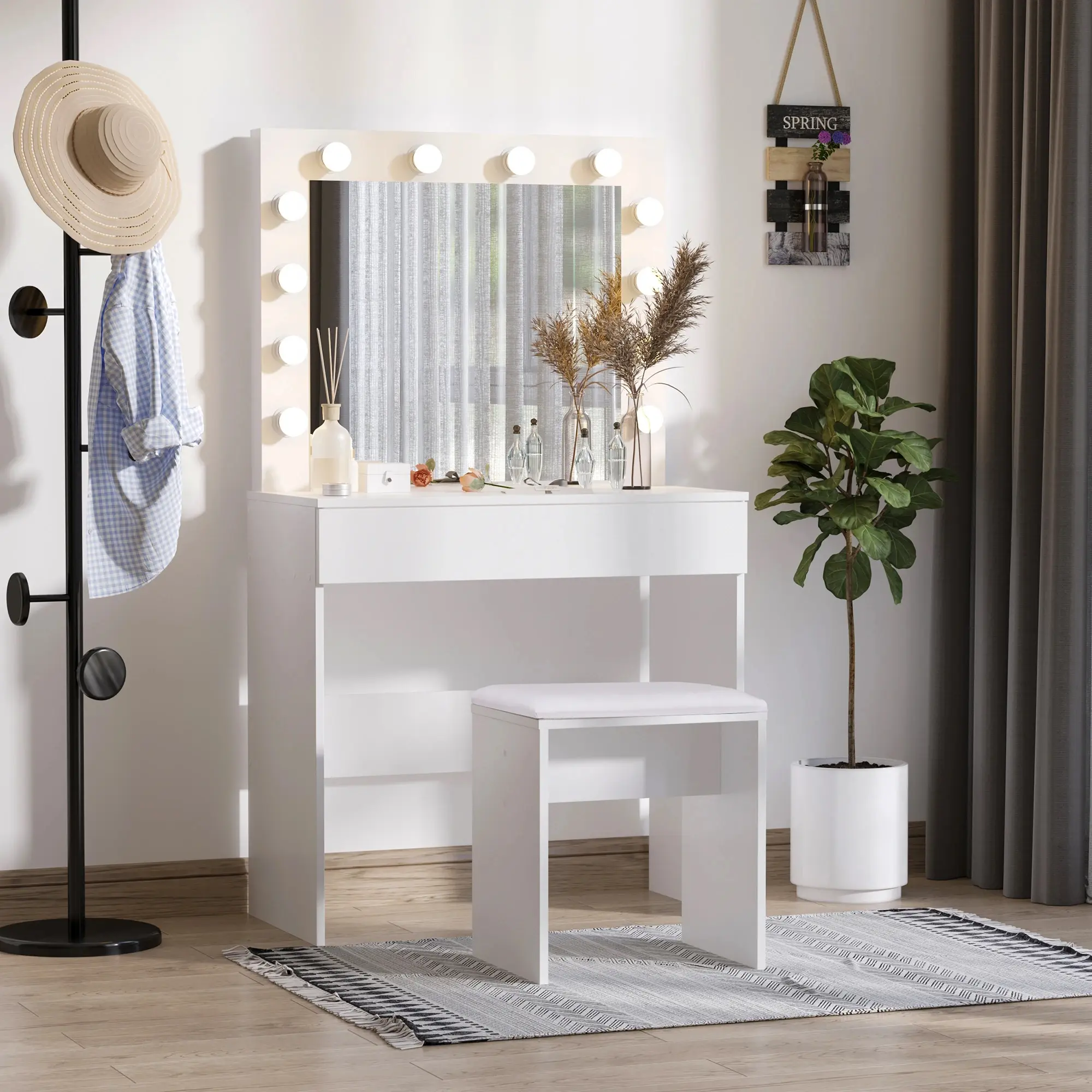 Туалетный столик Homcom 831-316 (White) - 4