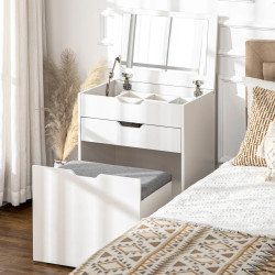 Туалетный столик Homcom 831-486 (White) Thumb