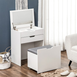 Туалетный столик Homcom 831-486 (White) Thumb