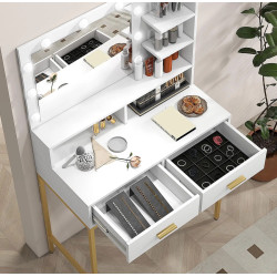 Туалетный столик Homcom 831-726V90WT (White) Thumb