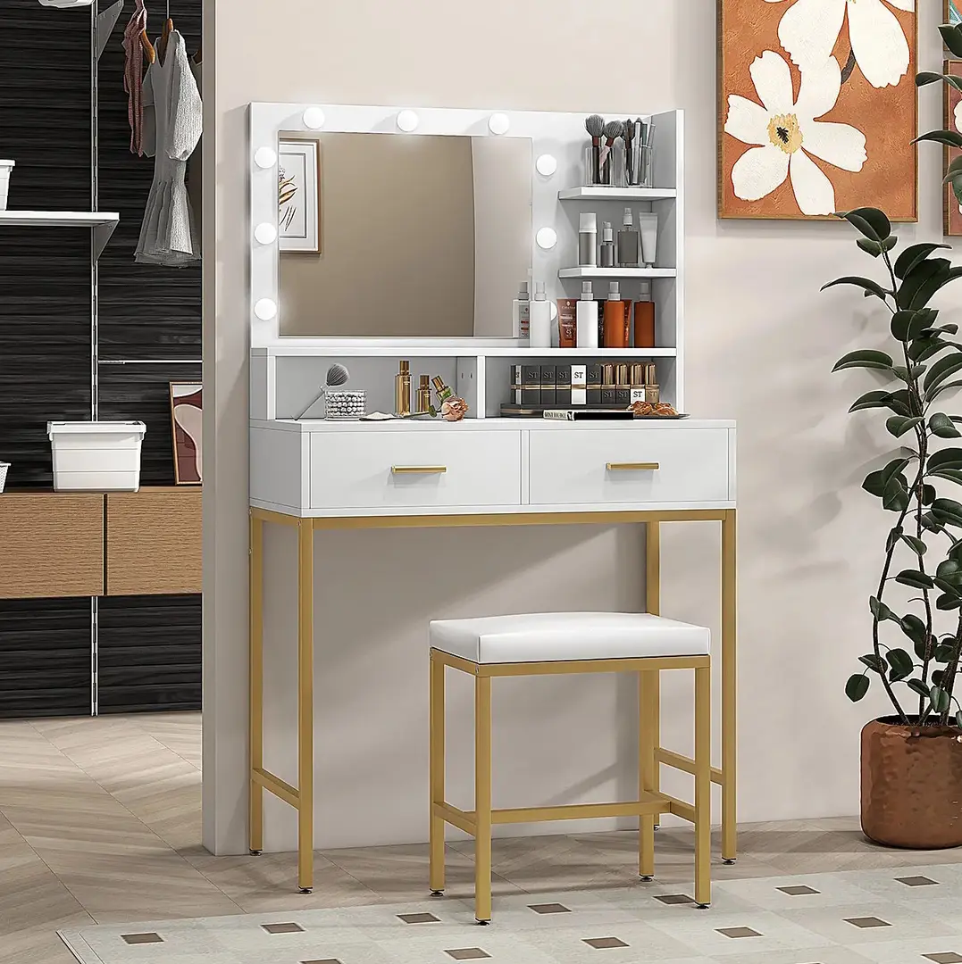 Туалетный столик Homcom 831-726V90WT (White)