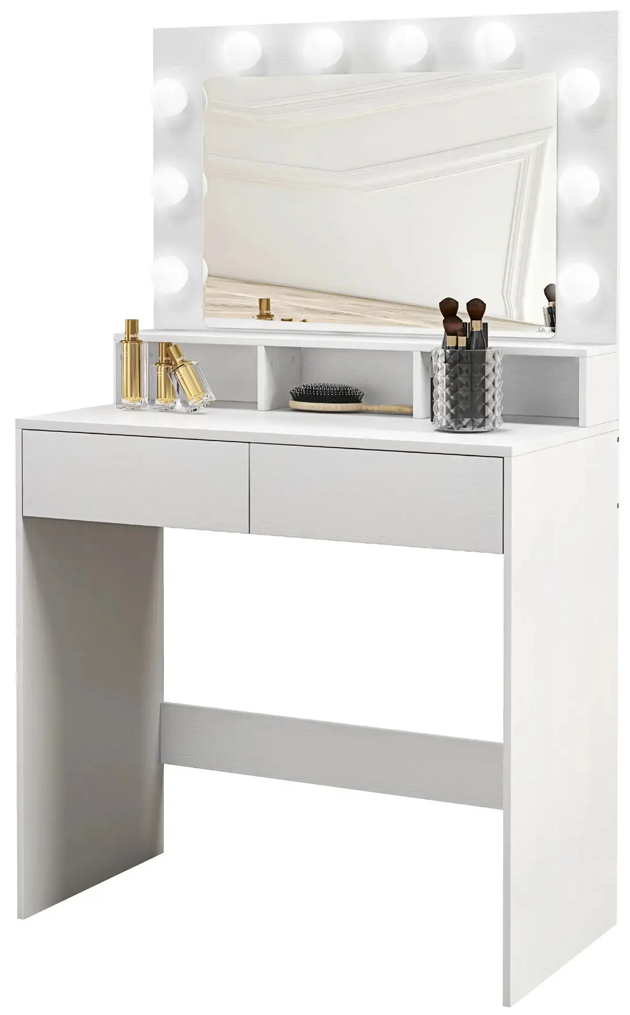 Туалетный столик с подсветкой Homcom 831-823V80WT (White) - 3