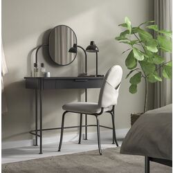 Masuta de toaleta Ikea Grafjallet cu oglinda 100x42 (Antracit)