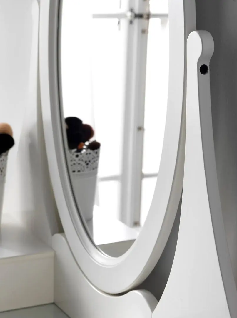 Masuta toaleta Ikea Hemnes cu oglinda 100x50 (Alb)