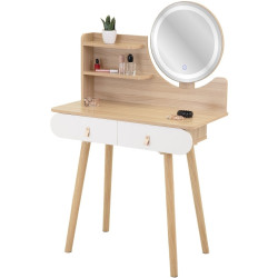 Туалетный столик Jumi CM-324329 (White/Pine) Thumb