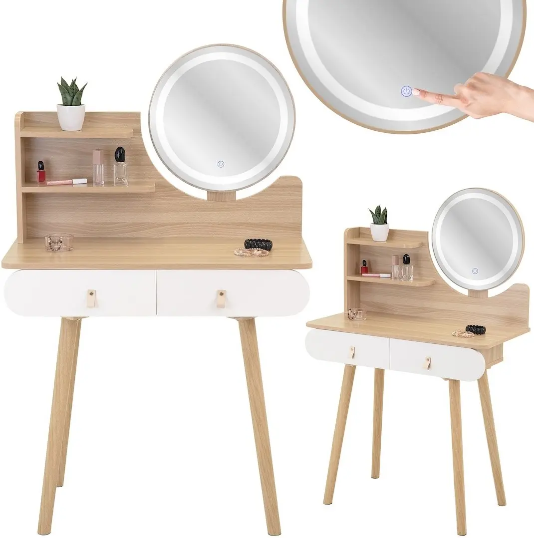 Туалетный столик Jumi CM-324329 (White/Pine) - 4