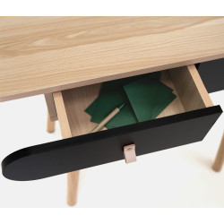 Туалетный столик Jumi CM-324336 (Black/Pine) Thumb