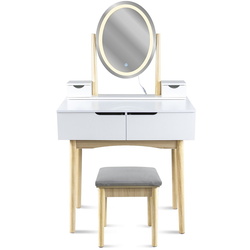 Туалетный столик Jumi CM-920576 (White/Grey) Thumb