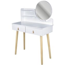 Туалетный столик Jumi Scandi CM-989276 (White/Pine) Thumb