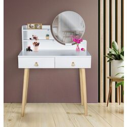 Туалетный столик Jumi Scandi CM-989276 (White/Pine)