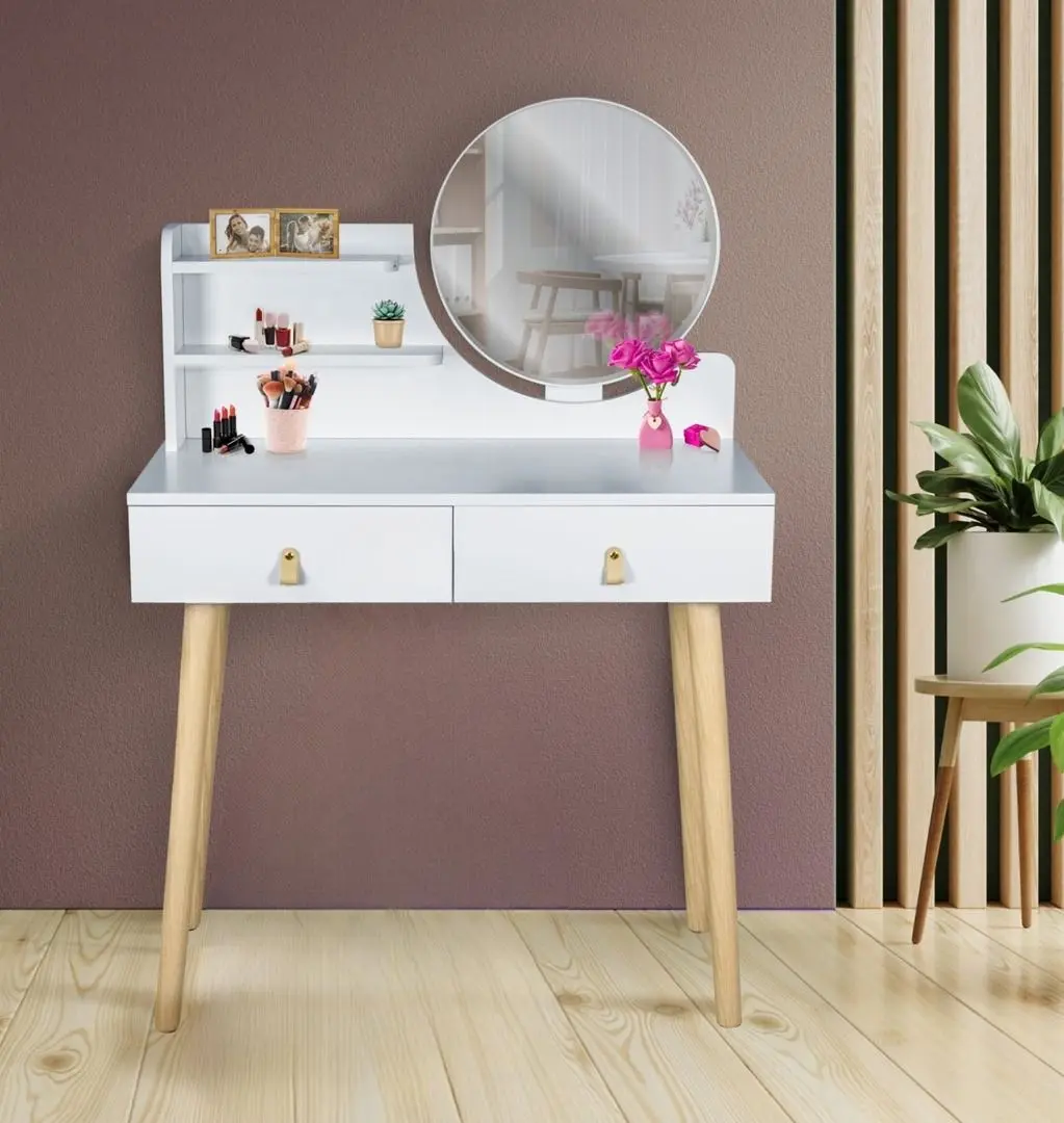 Туалетный столик Jumi Scandi CM-989276 (White/Pine)