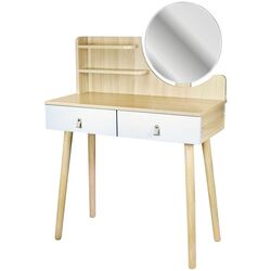 Masa de toaleta Jumi Scandi CM-989283 (White/Pine) Thumb