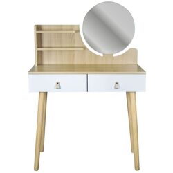 Masa de toaleta Jumi Scandi CM-989283 (White/Pine) Thumb