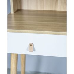 Masa de toaleta cu iluminare Jumi Scandi CM-254152 (White/Pine) Thumb