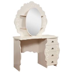 Masa de toaleta КМК 0380.10 Zhemchuzhina (Wenge Light/Pearl Ash)