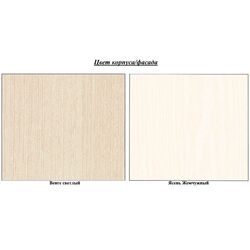 Masa de toaleta КМК 0380.10 Zhemchuzhina (Wenge Light/Pearl Ash) Thumb