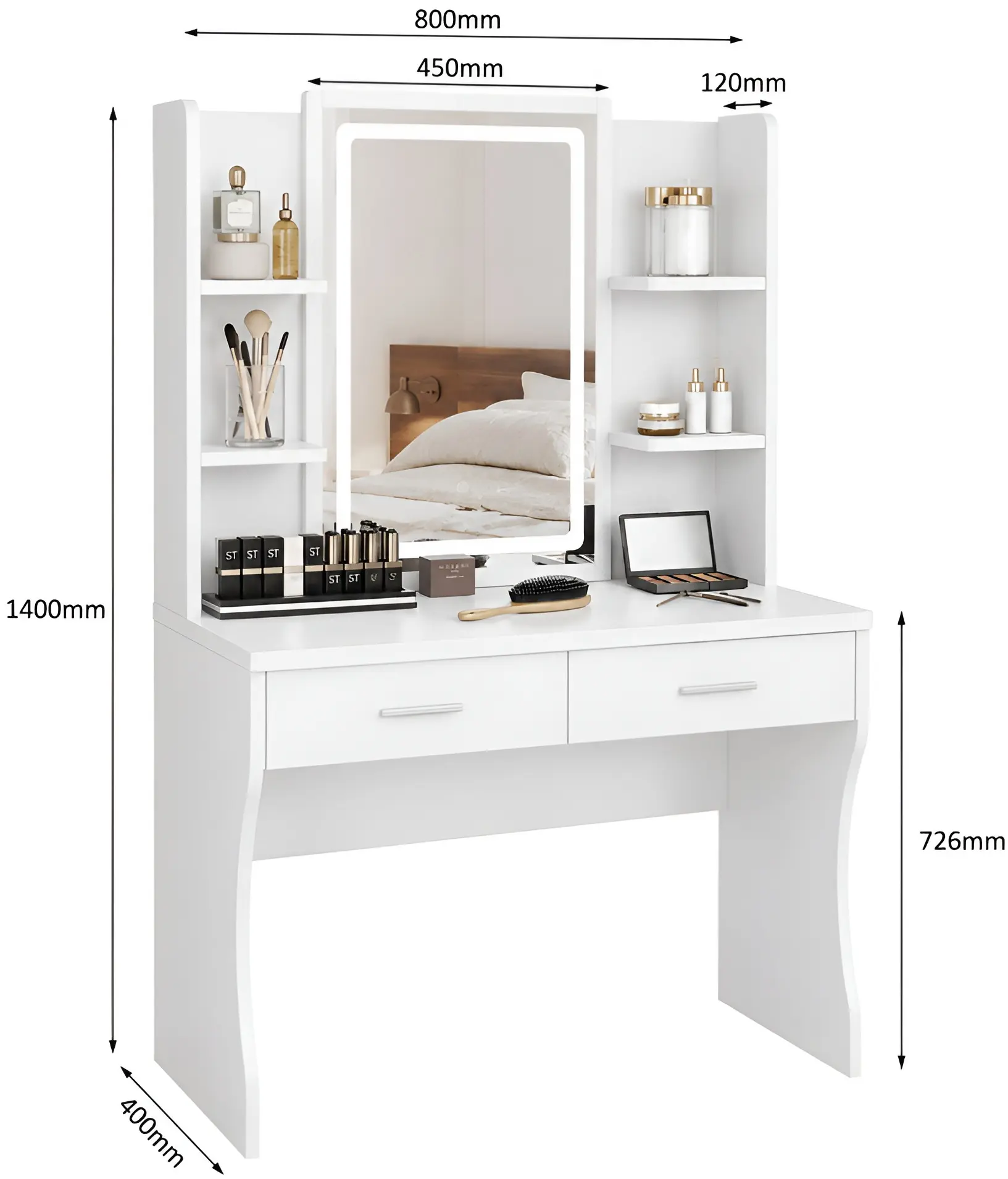 Детский туалетный столик Lean 31860 (White) - 4