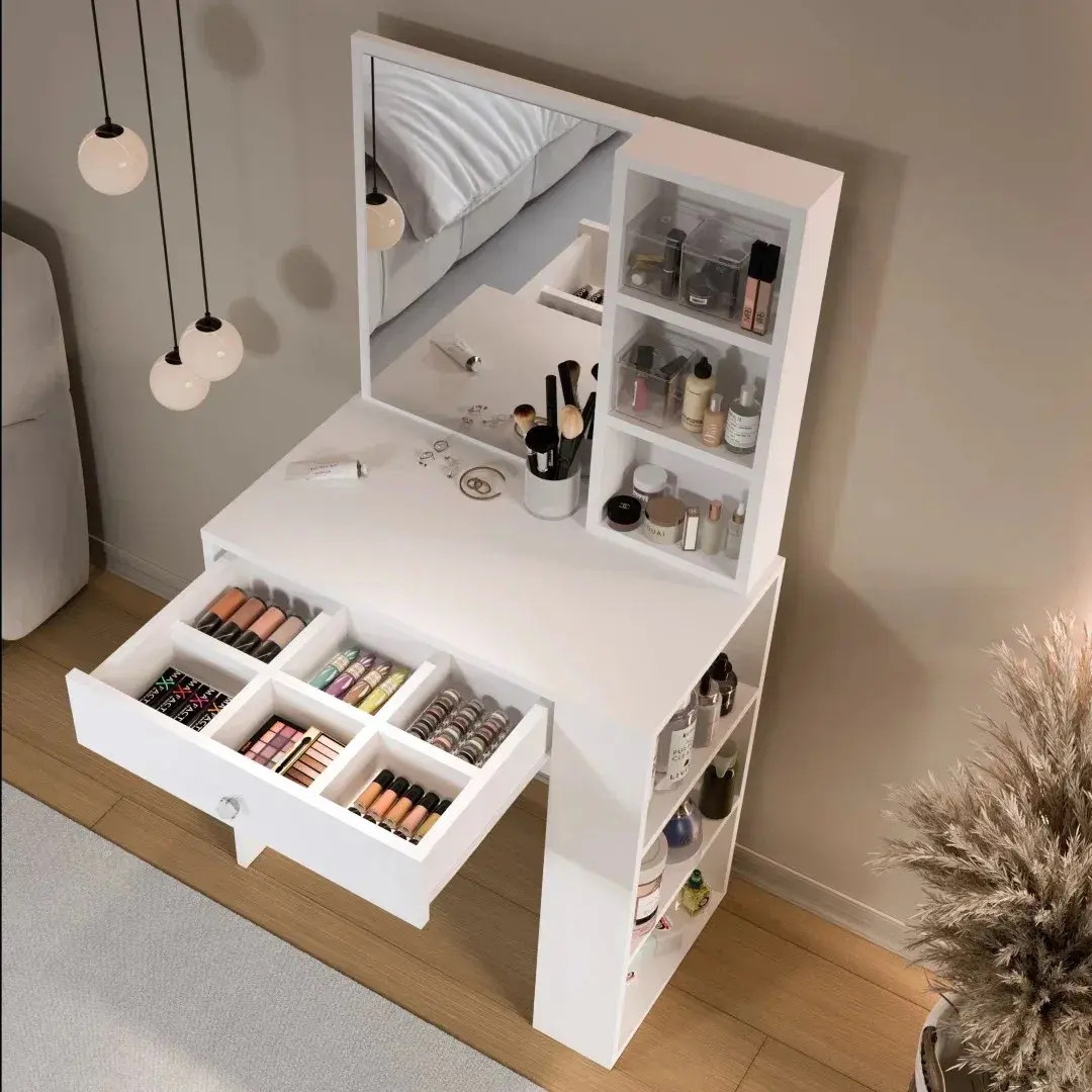 Masa de toaleta Mirage Design Monroe MO1-W (White) - 4