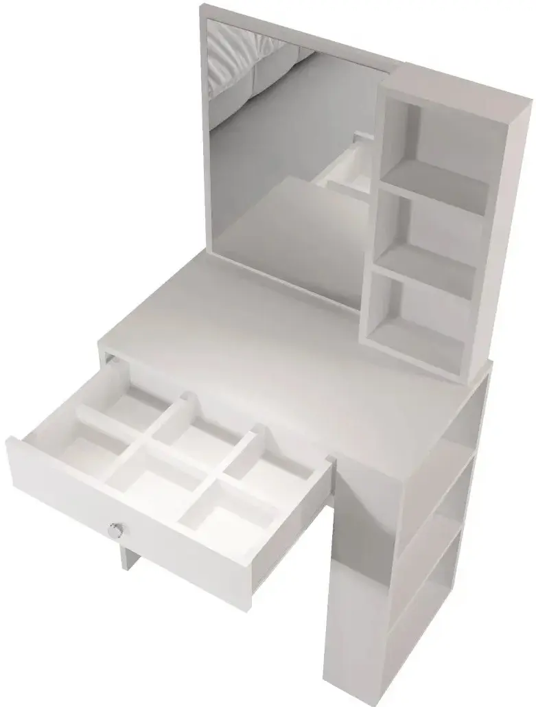 Masa de toaleta Mirage Design Monroe MO1-W (White) - 5