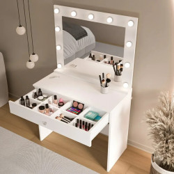 Masa de toaleta Mirage Design Monroe MO4-W (White) Thumb