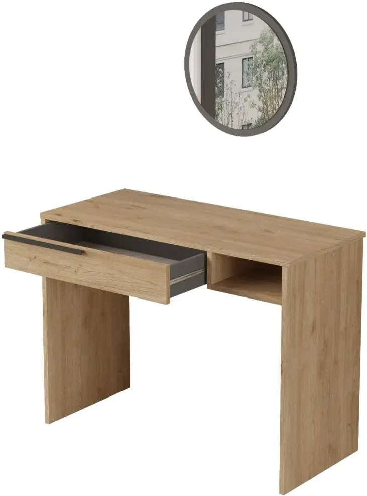 Masa de toaleta Mirage Design Ocean ON18-S (Natural/Anthracite)