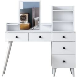 Masa de toaleta Mirage Meble BJ101 (White) Thumb