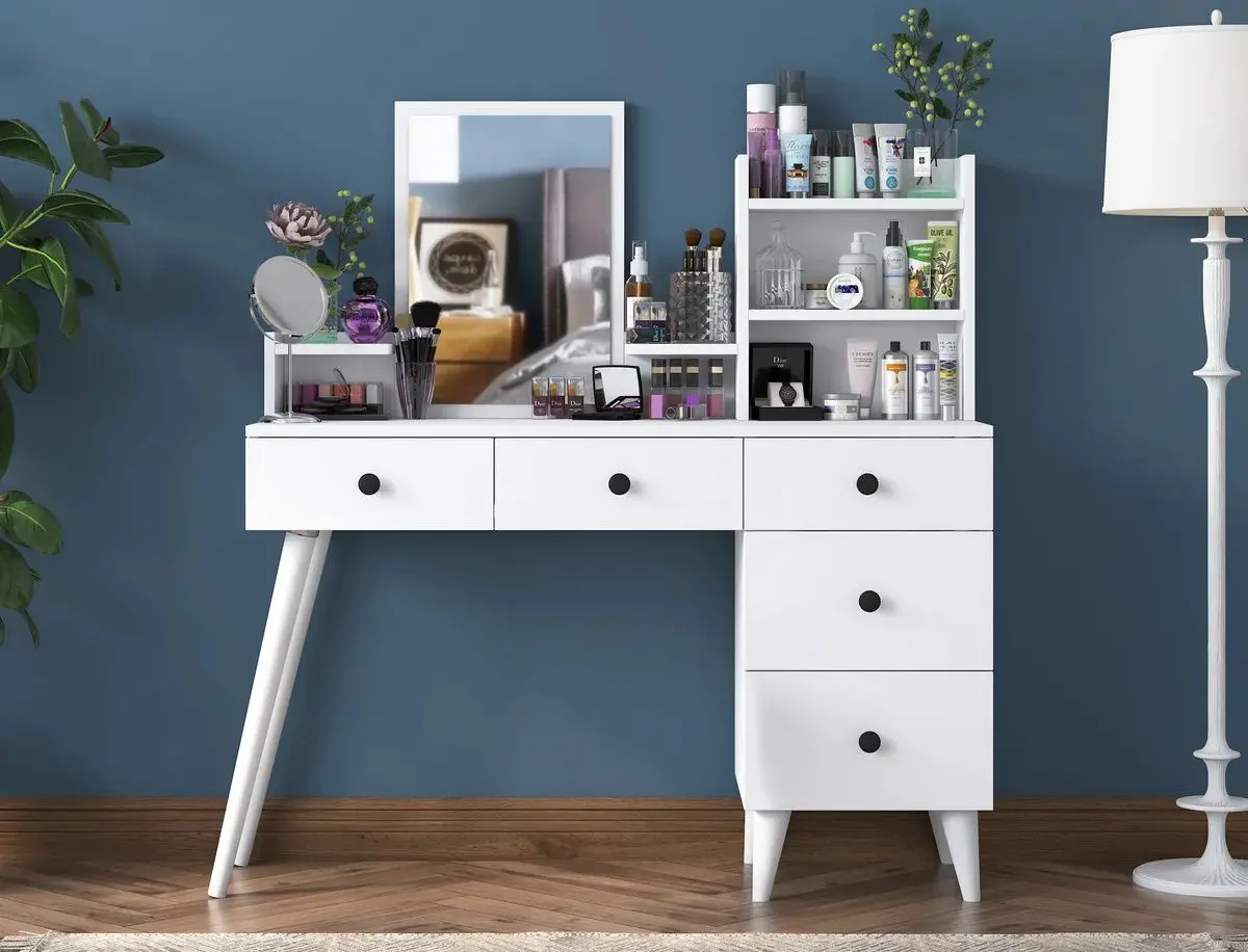 Masa de toaleta Mirage Meble BJ101 (White)