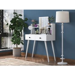 Masa de toaleta Mirage Meble BJ102 (White) Thumb