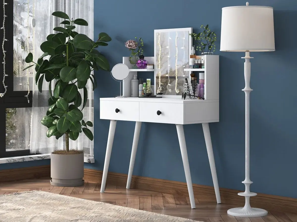 Masa de toaleta Mirage Meble BJ102 (White)