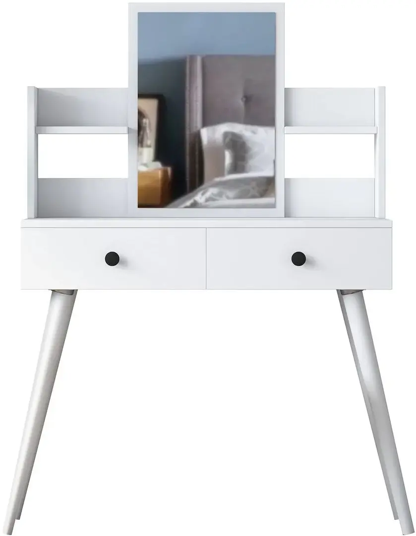 Masa de toaleta Mirage Meble BJ102 (White)