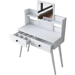 Masa de toaleta Mirage Meble BJ102 (White) Thumb