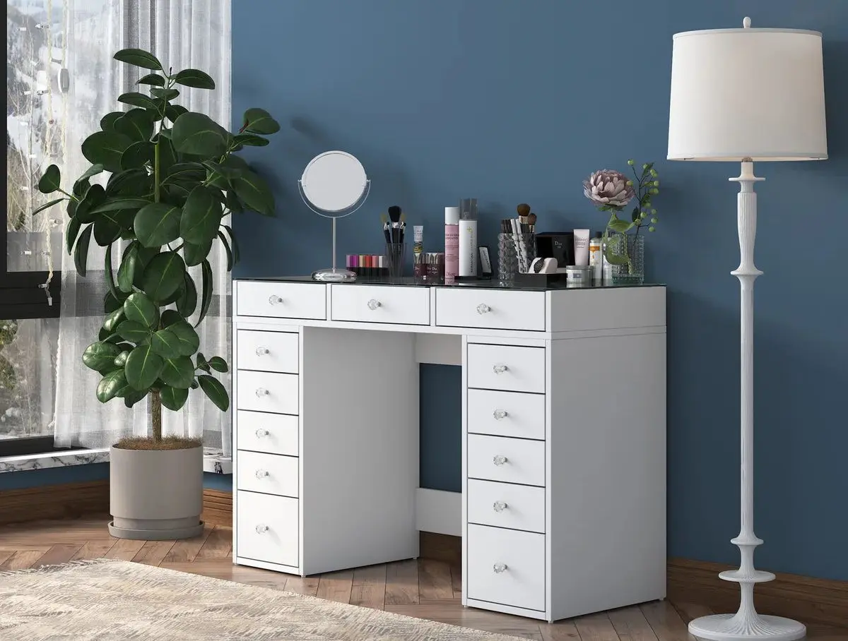 Masa de toaleta Mirage Meble BJ105 (White)