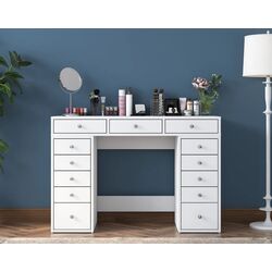 Masa de toaleta Mirage Meble BJ106 (White)