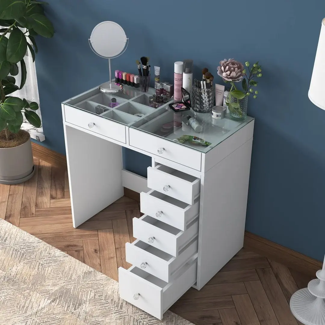 Masa de toaleta Mirage Meble BJ107 (White)