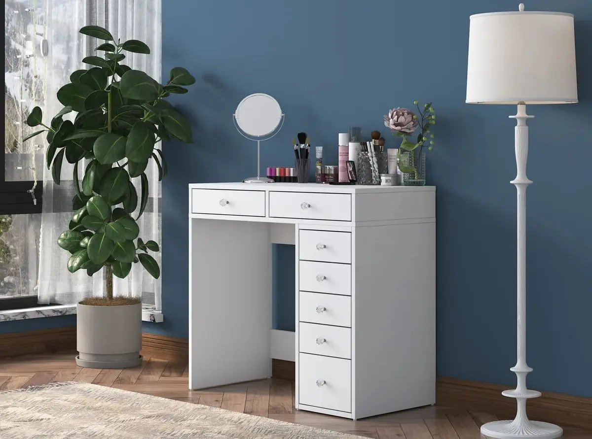 Masa de toaleta Mirage Meble BJ108 (White)