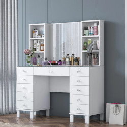 Masa de toaleta Mirage Meble BJ136 (White)